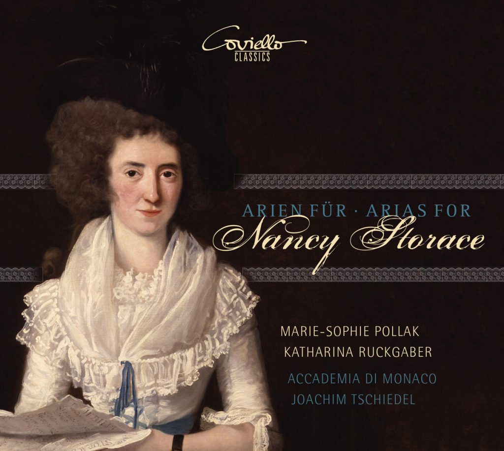 Joachim Tschiedel - Accademia die Monaco - CD cover Arien für Nancy Storace